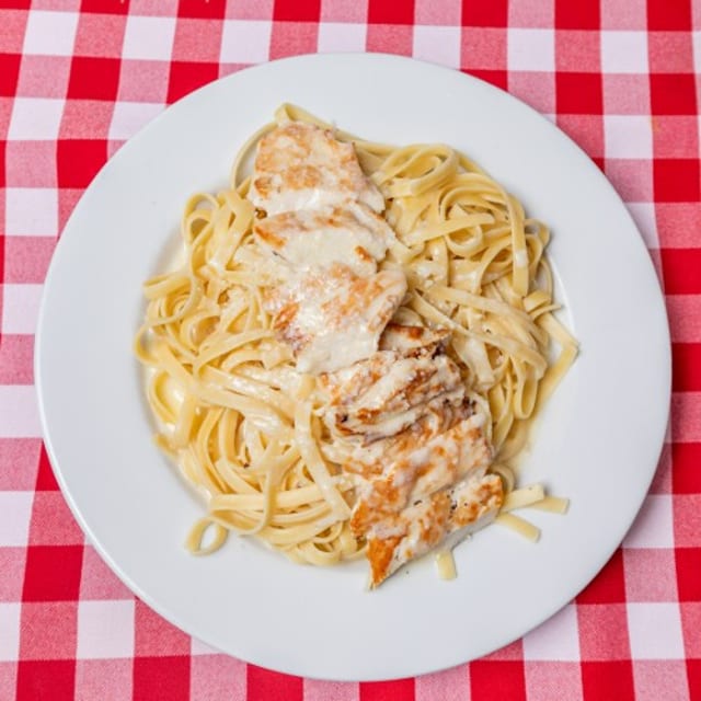 Fettuccine Alfredo.