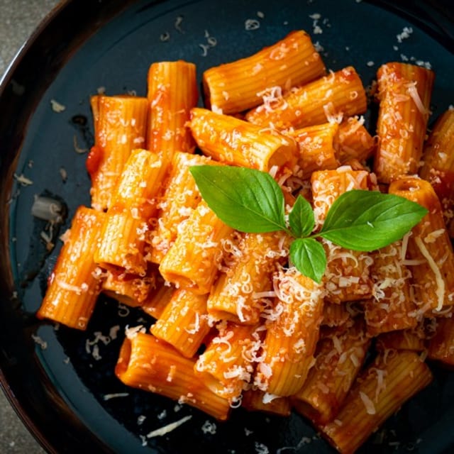 Rigatoni.