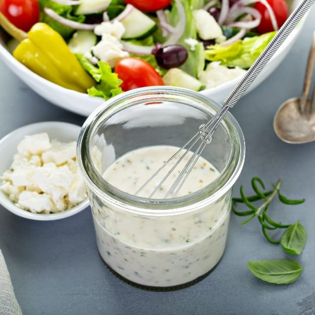 Side of Salad Dressing.