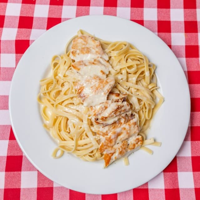 Fettuccine Alfredo.