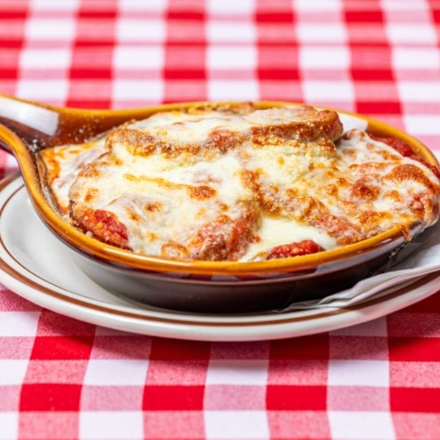 Eggplant Parmesan.
